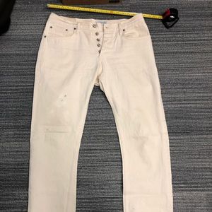 Gustin Natural Selvedge Denim 34/31, model #214